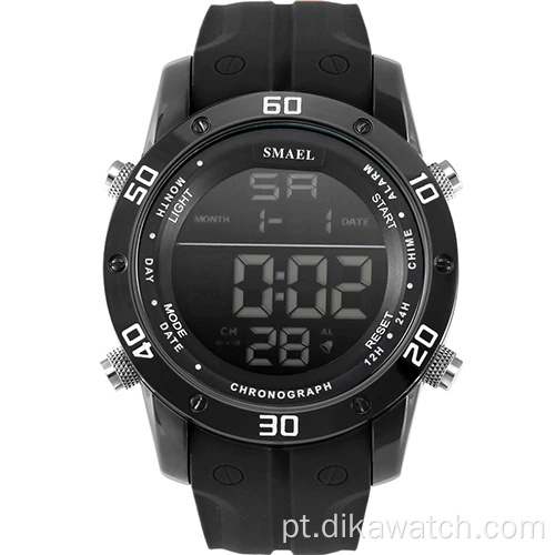 SMAEL Mens Sports Watches Digital LED Relógio Militar